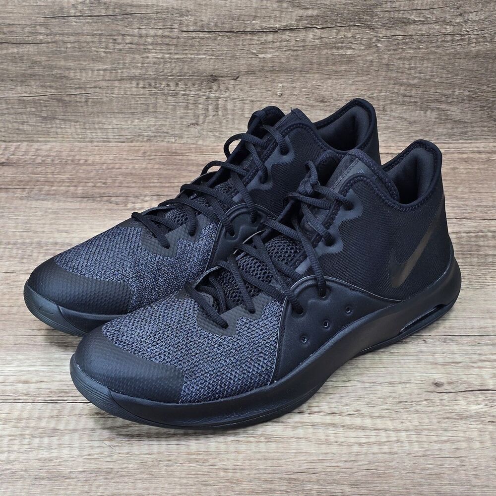 Nike Air Versitile III Men's Sz 13 Black Gray Basketball Shoes (AO4430-002) NEW - Picture 9 of 9